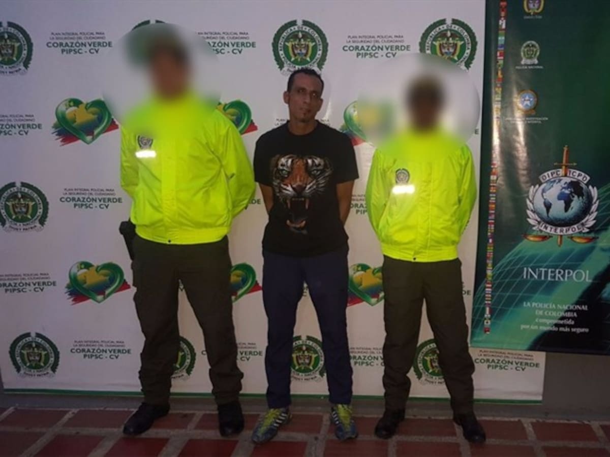 Detenido en Cali un ciudadano ecuatoriano con circular roja de Interpol