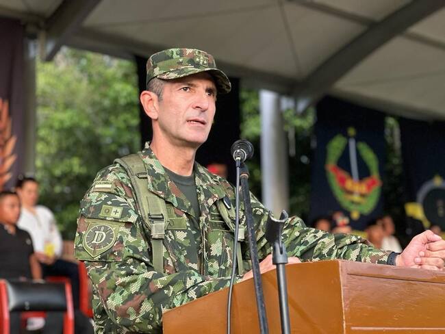 Brigadier general Édgar Alberto Rico Pulido. Tomada de https://www.cenae.mil.co/