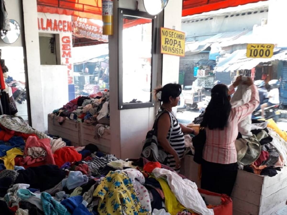 En un 40% se incrementa la venta de ropa de segunda en Barranquilla