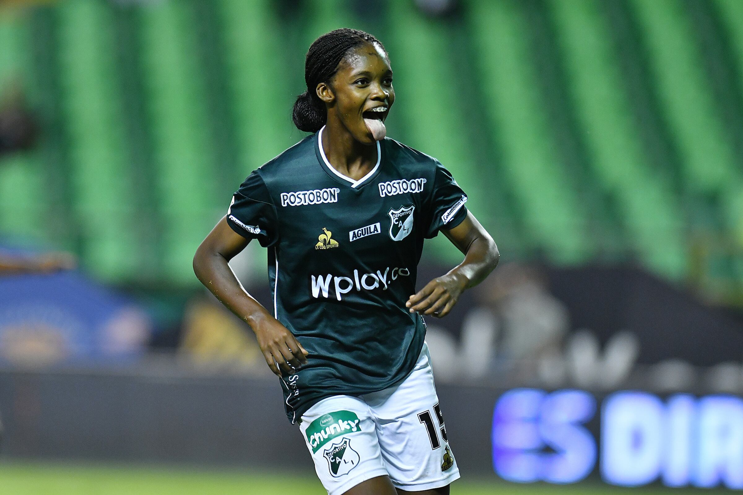 Linda Caicedo en su paso por el Deportivo Cali. (Cortesía Dimayor)