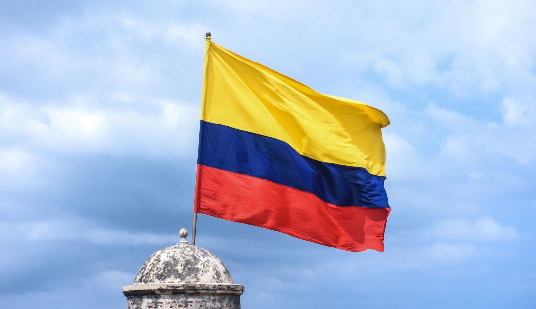 Bandera de Colombia.