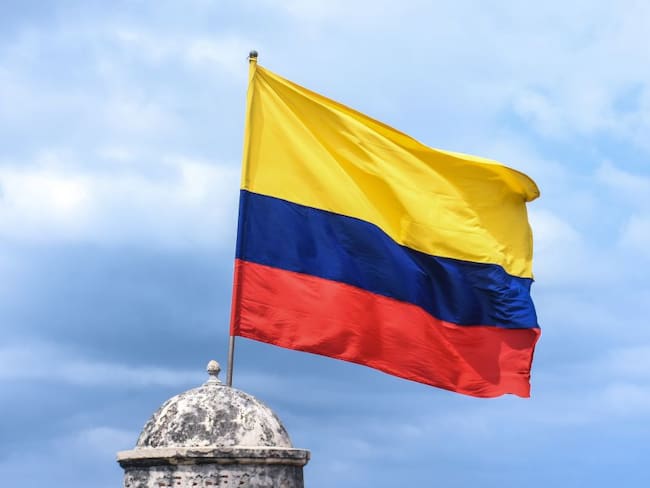 Bandera de Colombia.