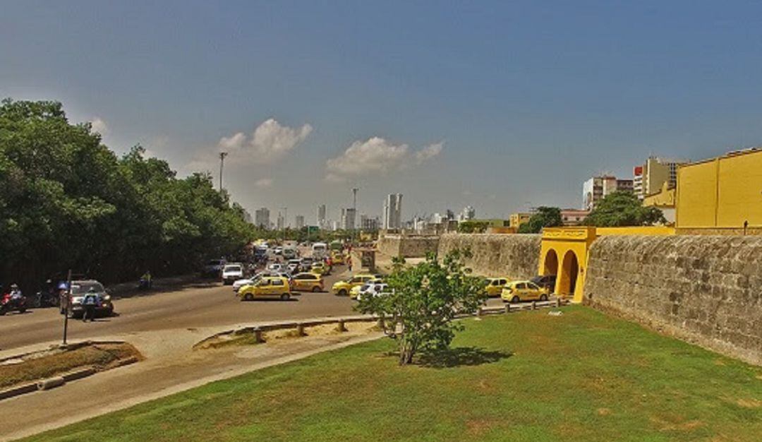 Las labores son adelantadas en el área de influencia de la cortina de muralla entre los baluartes de San Pedro Mártir y San Lucas