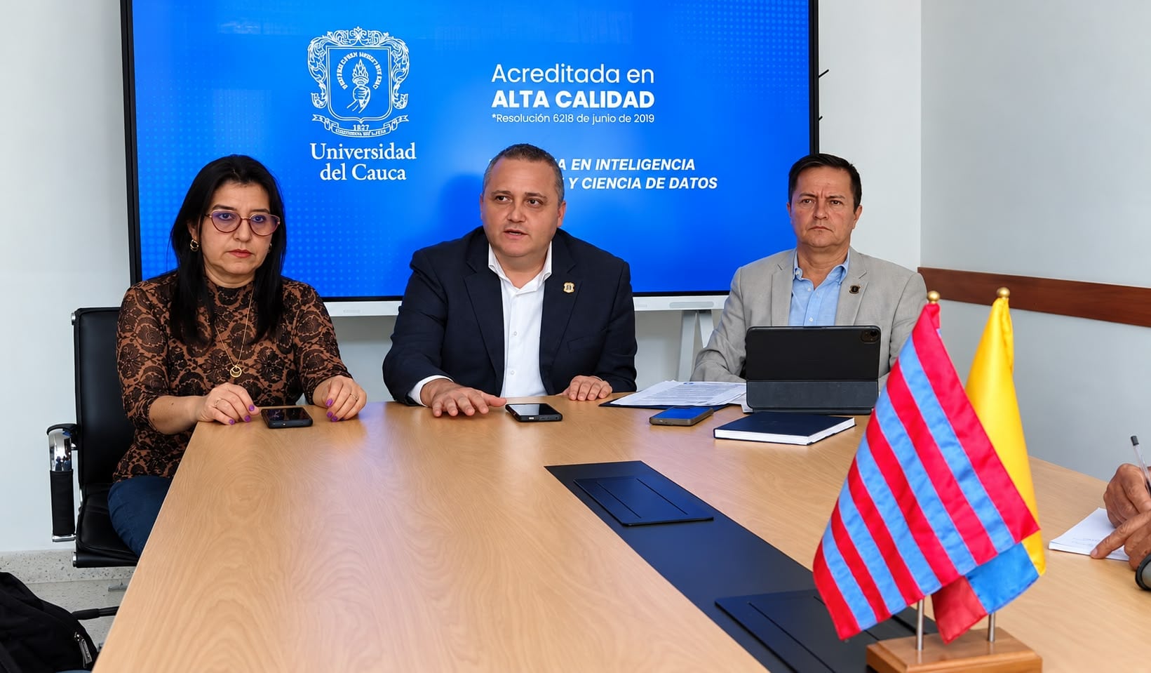 Unicauca abre el primer pregrado virtual de inteligencia artificial del suroccidente colombiano. Foto: Universidad del Cauca.