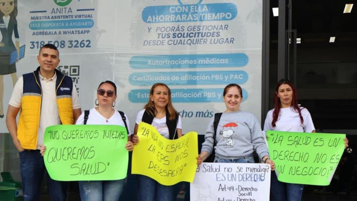 Personería de Pereira intervino tras protestas de usuarios de la EPS SOS por fallas en la atención
