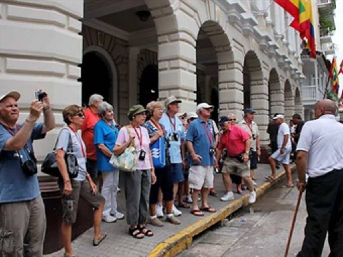 A Cartagena llegaron este año más turistas que el promedio nacional