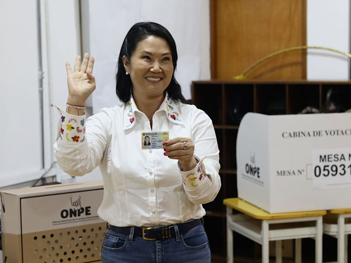Keiko Fujimori será la presidenta de Perú: superó los 48.000 votos de ventaja con 99.976 % de conteo