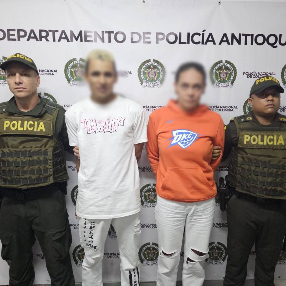 En Andes capturaron a una pareja con circular roja de la Interpol emitida por Ecuador