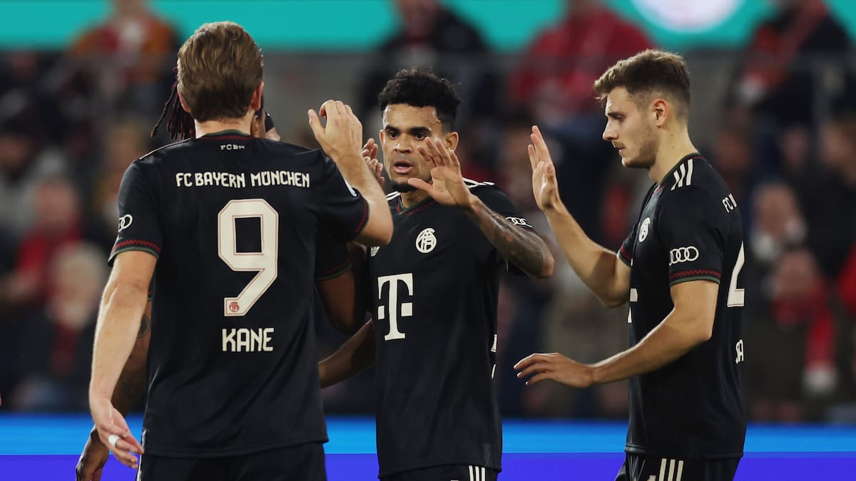 Vea el gol y la asistencia de Luis Díaz para Bayern en su victoria sobre Colonia por Copa Alemania