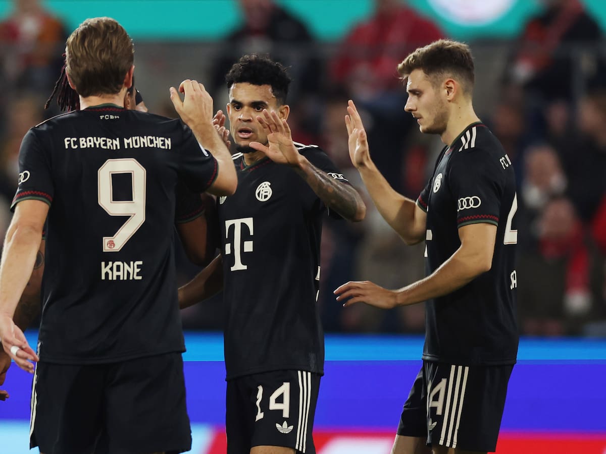 Vea el gol y la asistencia de Luis Díaz para Bayern en su victoria sobre Colonia por Copa Alemania