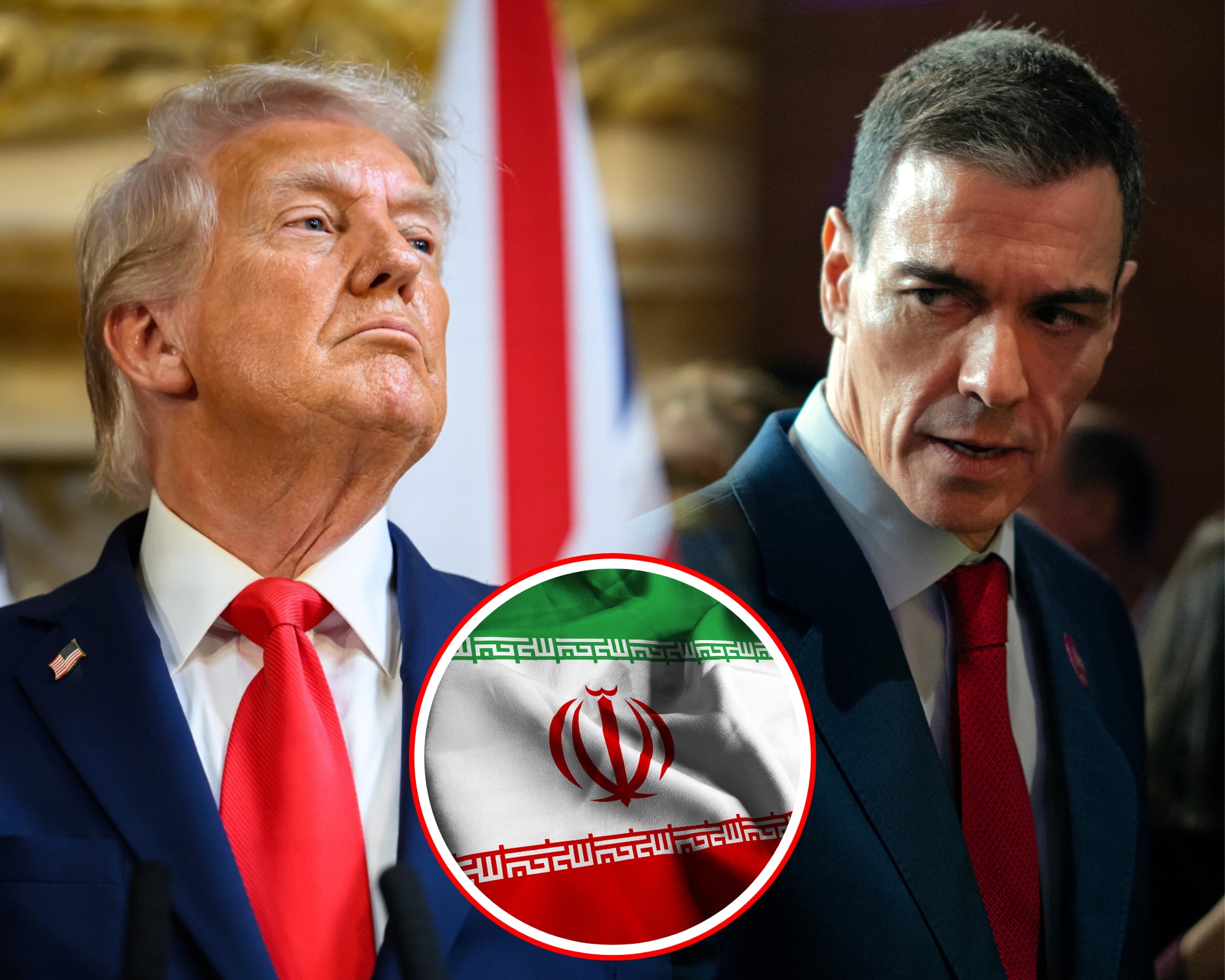 Mientras la Casa Blanca asegura que el gobierno español cedió y aceptó prestar sus bases para avanzar en los ataques, España desmiente a la administración Trump. 
(Foto:   Caracol Radio / Getty )