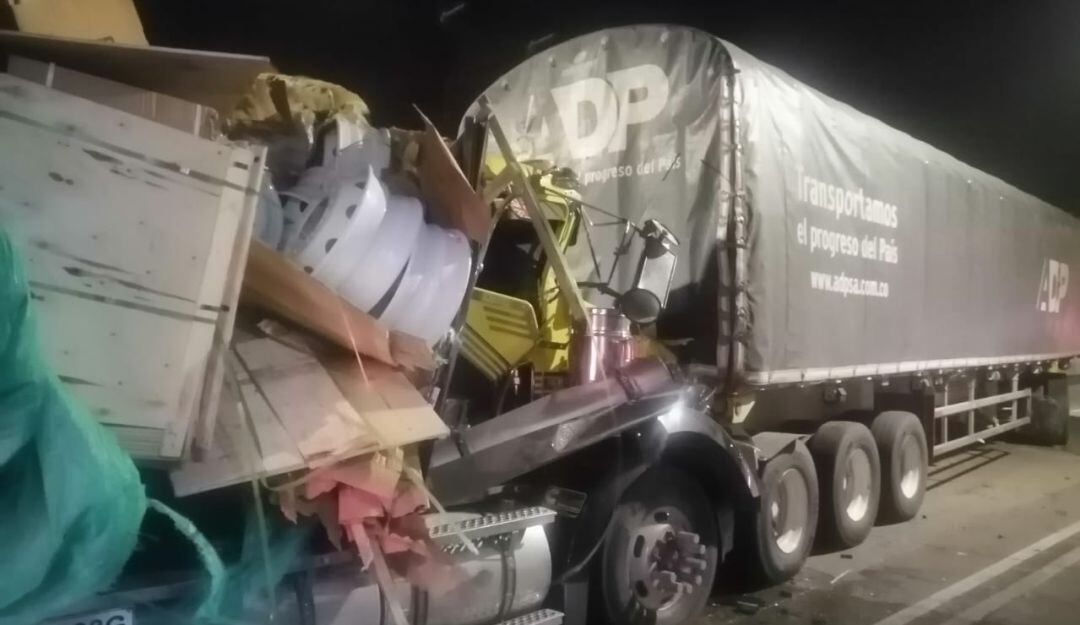 Accidente de tránsito Túnel de la Línea