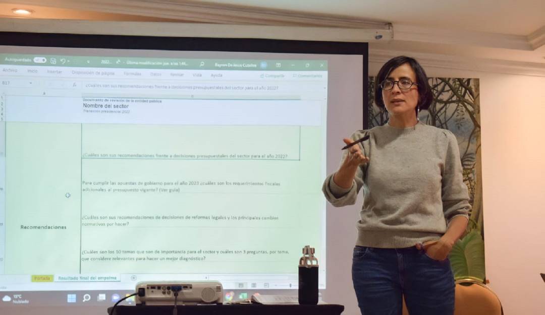 Susana Muhamad, ministra de ambiente designada por Petro. Foto: Twitter oficial Susana Muhamad.