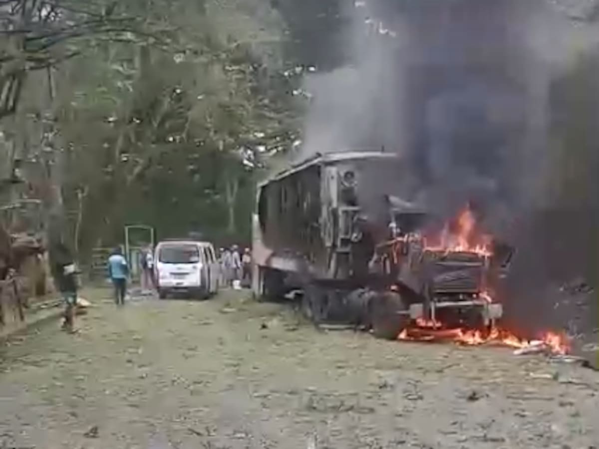 Dos heridos dejó atentado en la vía Panamericana en Cauca