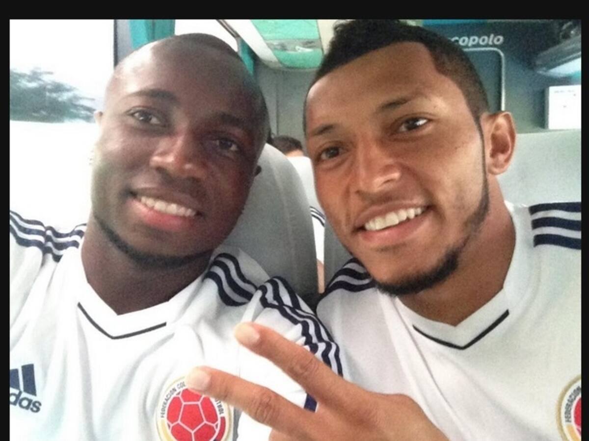 Pablo Armero y Carlos Valdés se divierten en Barranquilla