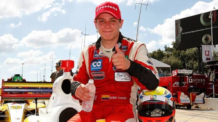 Gabby Chaves correrá la máxima categoría de IndyCar en 2015