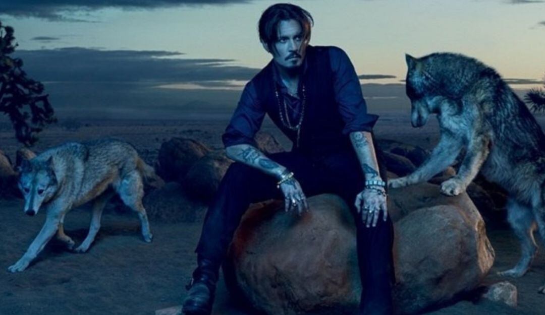 Johnny Depp para 'Sauvage' de Dior