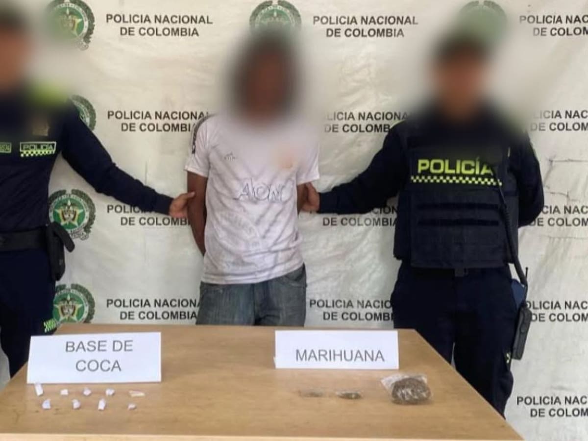 Capturan a alias El Gualalo vendiendo droga en el municipio de Soplaviento
