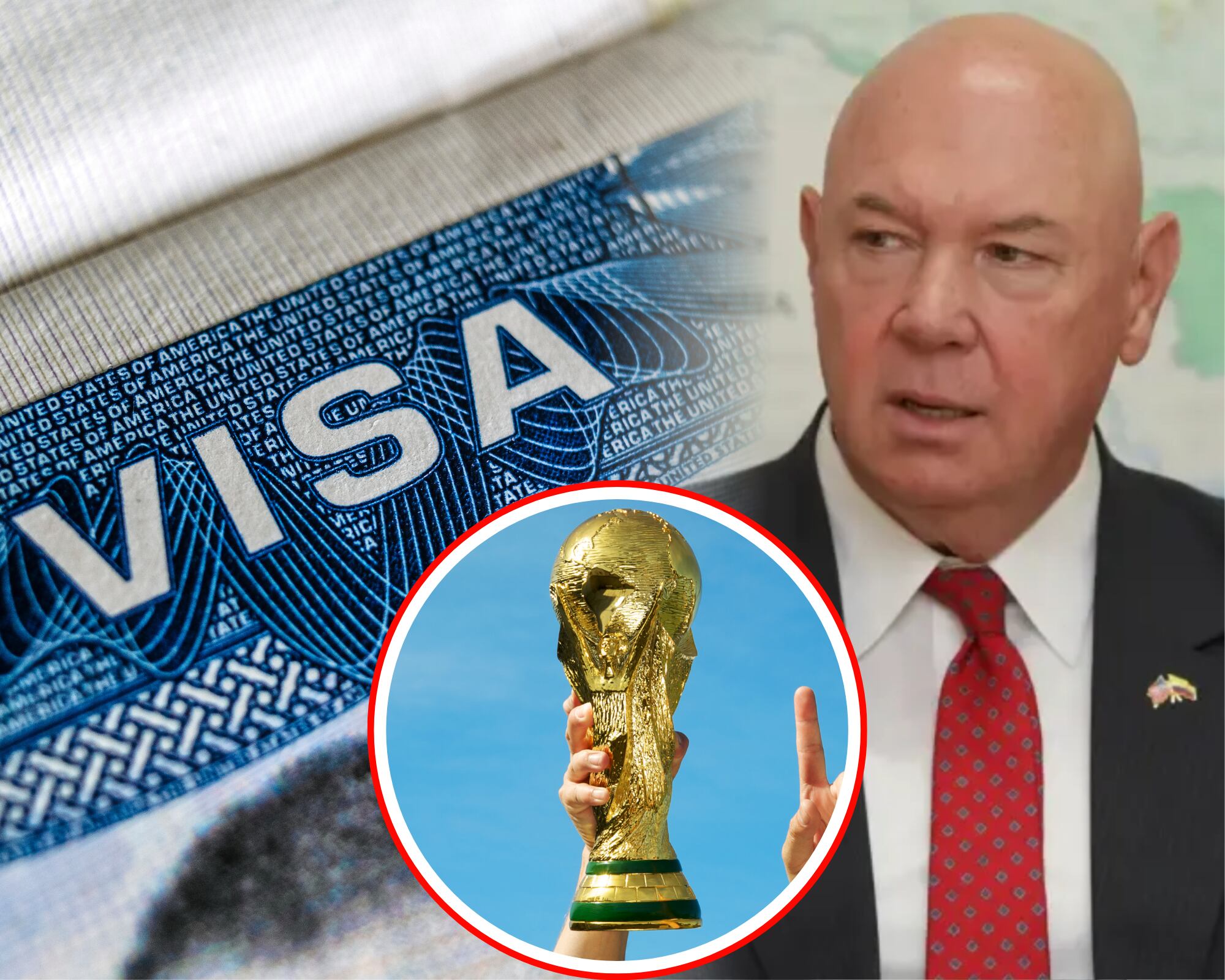 El saliente encargado de negocios de Estados Unidos en Bogotá destacó la relación entre ambos estados e invitó a la población a buscar el visado para asistir a la competencia.
(Foto:   Caracol Radio / Getty )