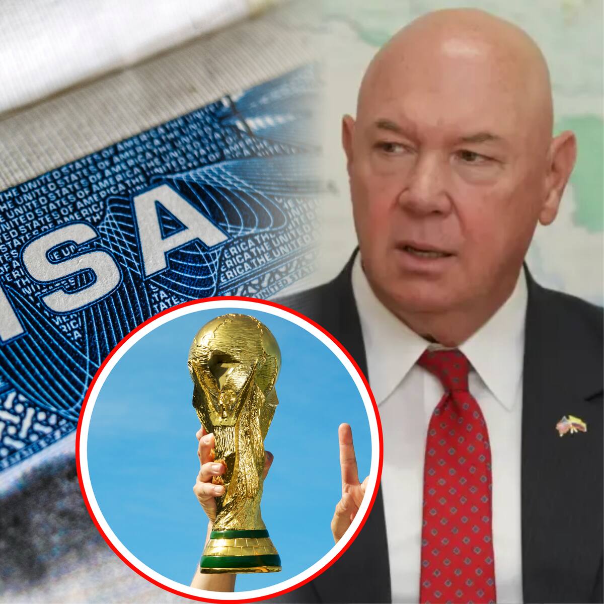 John McNamara invita a colombianos a buscar la visa para ir al Mundial de Fútbol