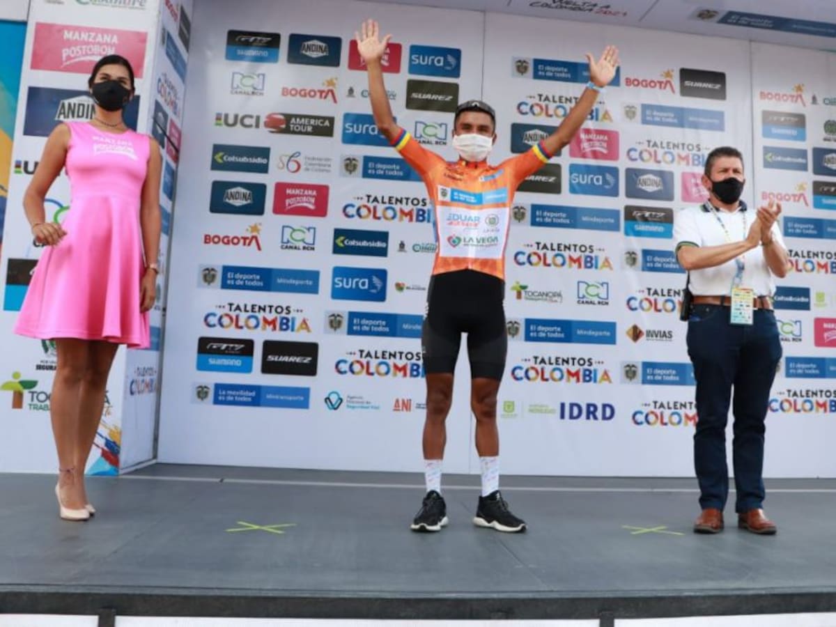 Aldemar Reyes ganó la etapa 5 de la Vuelta a Colombia; Pira sigue líder