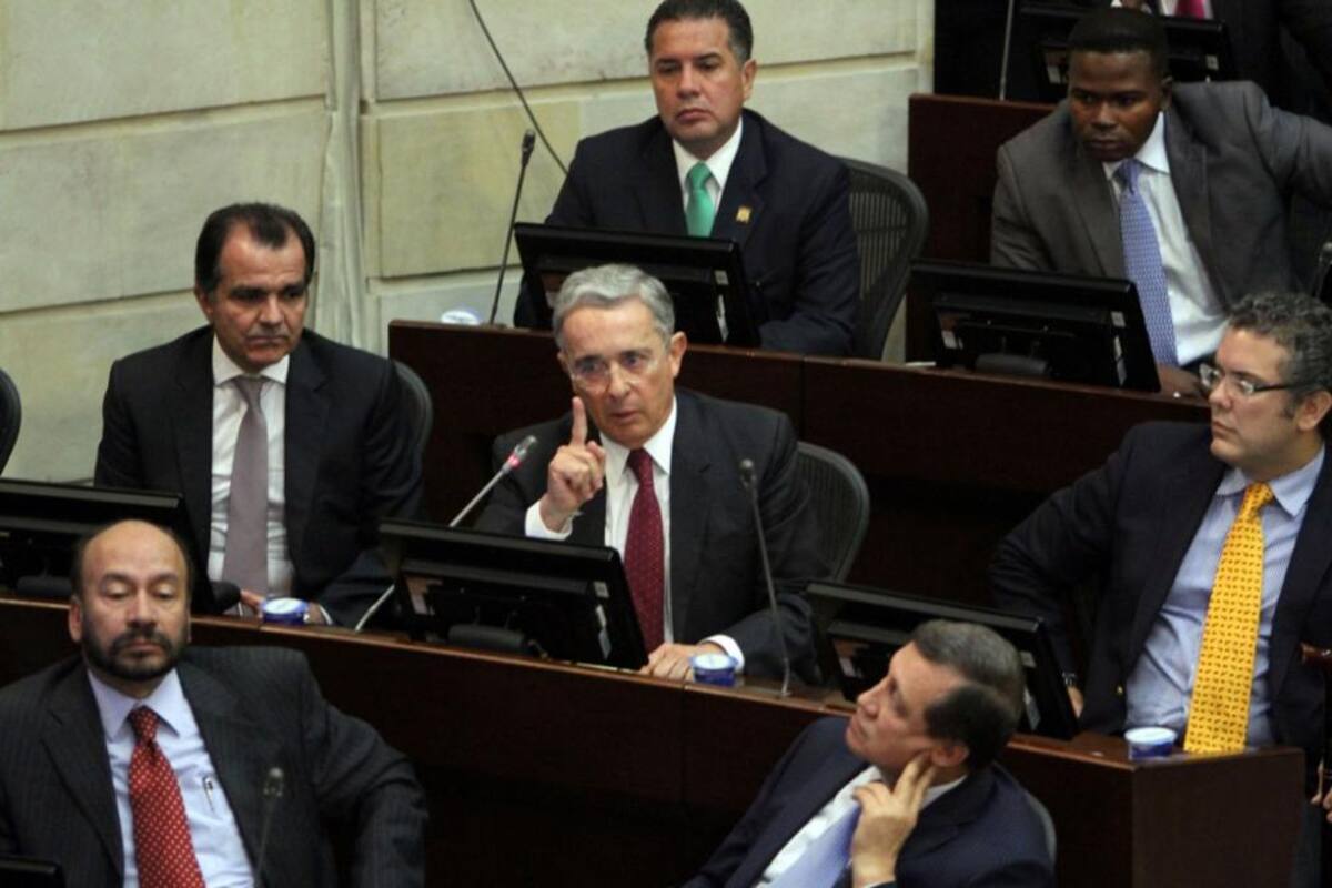 El senador del Polo Democrático Iván Cepeda fue el citante del debate en el Congreso donde pretende demostrar los nexos de Álvaro Uribe con ilegales.