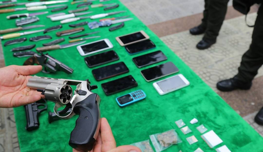 Ley de Seguridad Ciudadana en el departamento, ha dejado 124 capturas. Crédito: Policía Caldas.