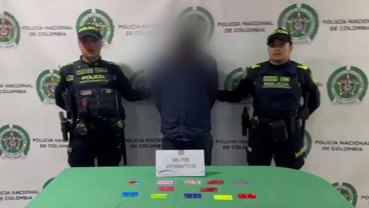 Capturan a delincuente que robaba en cajeros automáticos en Bogotá: tenía más de 10 tarjetas