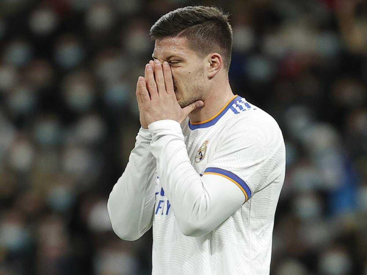 Luka Jovic, nuevo positivo de COVID-19 en el Real Madrid