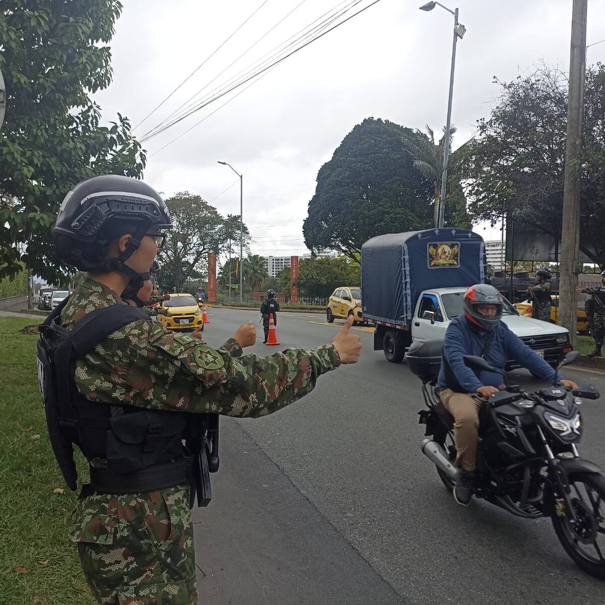 Viaje seguro, su Ejército está en la vía, listo plan de seguridad Quindío en Semana Santa
