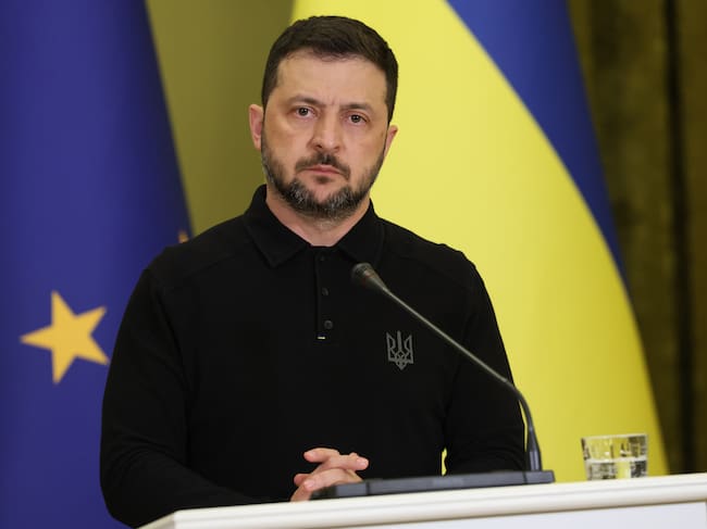 Zelenski visita Arabia Saudita para nuevas conversaciones sobre seguridad. FOTO: Viktor Kovalchuk/Global Images Ukraine vía Getty Images