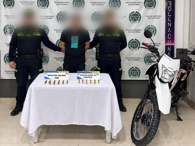 Capturan en El Carmen de Bolívar señalado de marcar posibles víctimas de homicidio