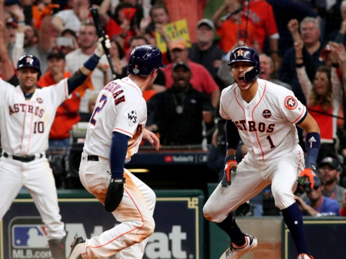 Astros a un triunfo del título en la Serie Mundial de béisbol