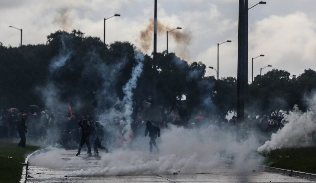 Bogotá, protestas 28 Abril 