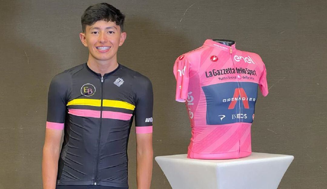 Ronald Bernal, hermano menor de Egan Bernal.
