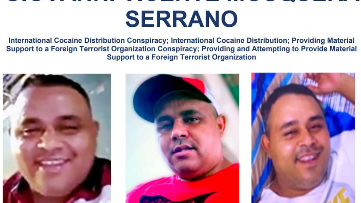 Estados Unidos ofrece 3 millones de dólares por líder del Tren de Aragua