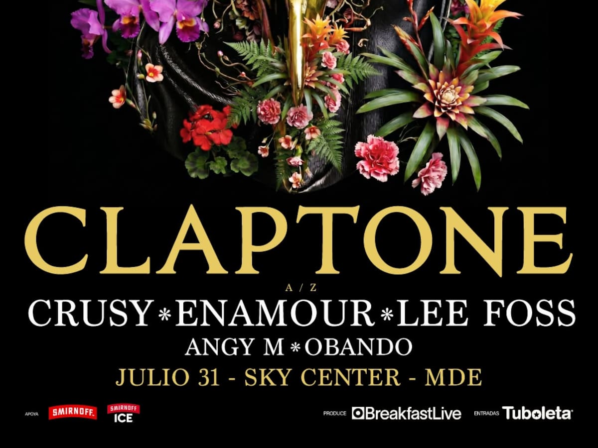 Claptone regresa a Medellín con un cartel internacional para celebrar la Feria de las Flores