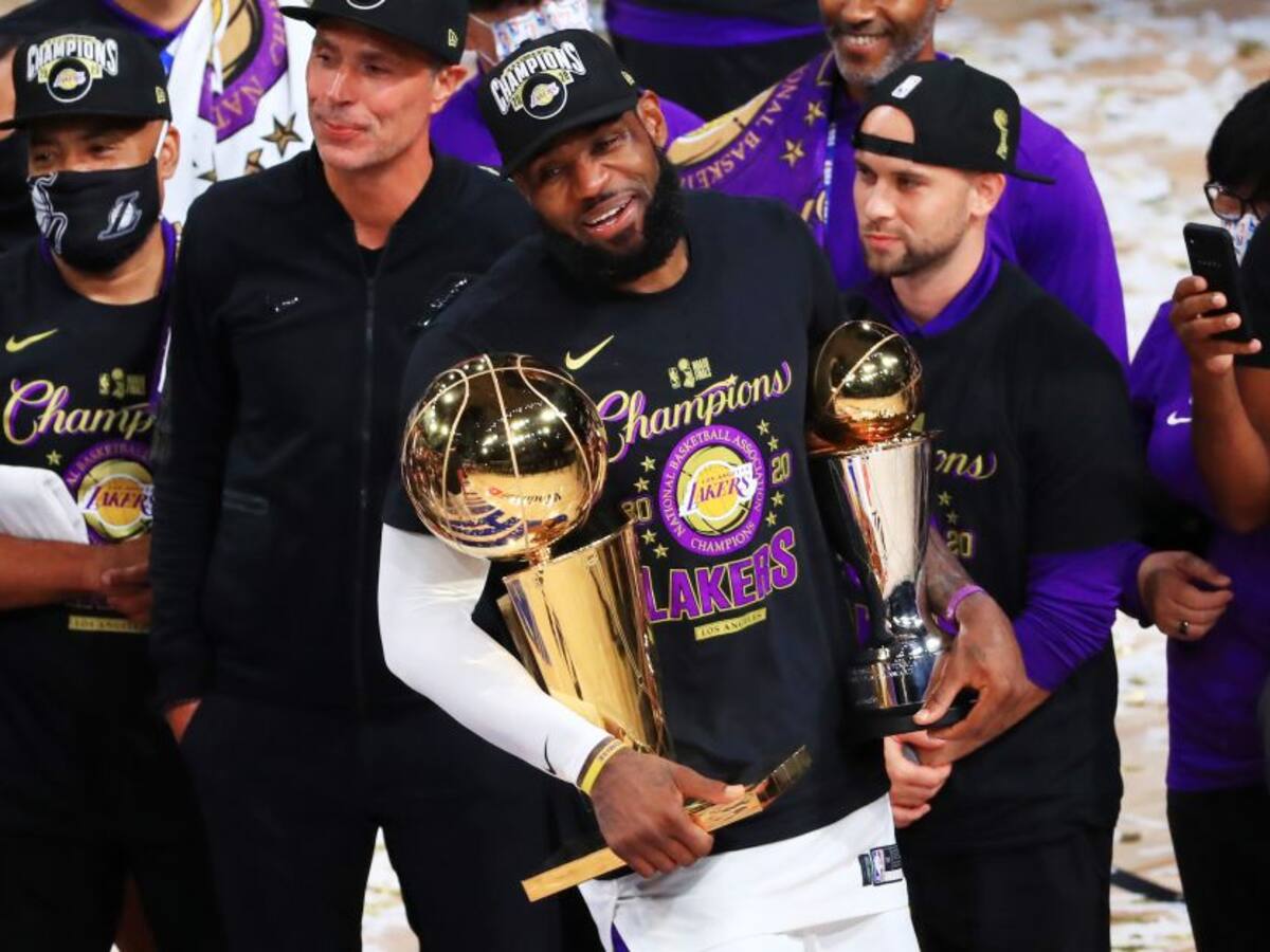 Los Lakers consiguen su decimoséptimo titulo de campeones de la NBA