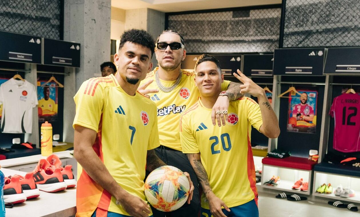 Luis Díaz, Juan Fernando Quintero y Ryan Castro / Federación Colombiana de Fútbol - FCF