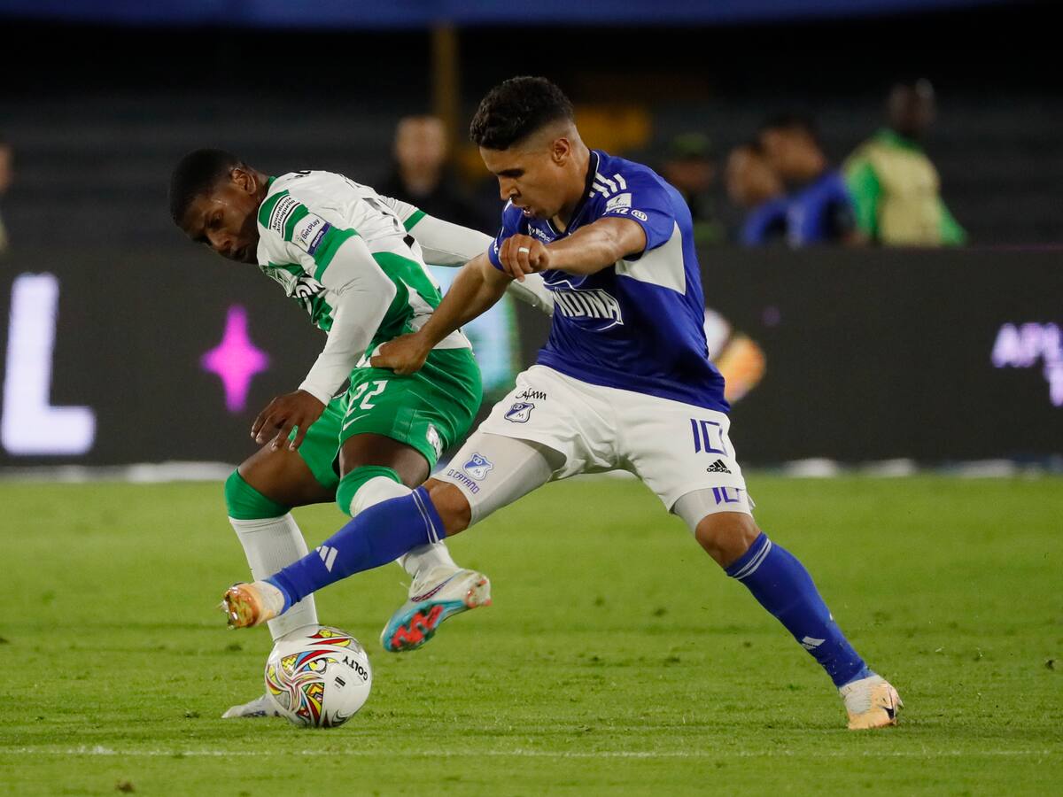Millonarios y Nacional empatan en Bogotá y el campeón de Copa se decidirá en Medellín