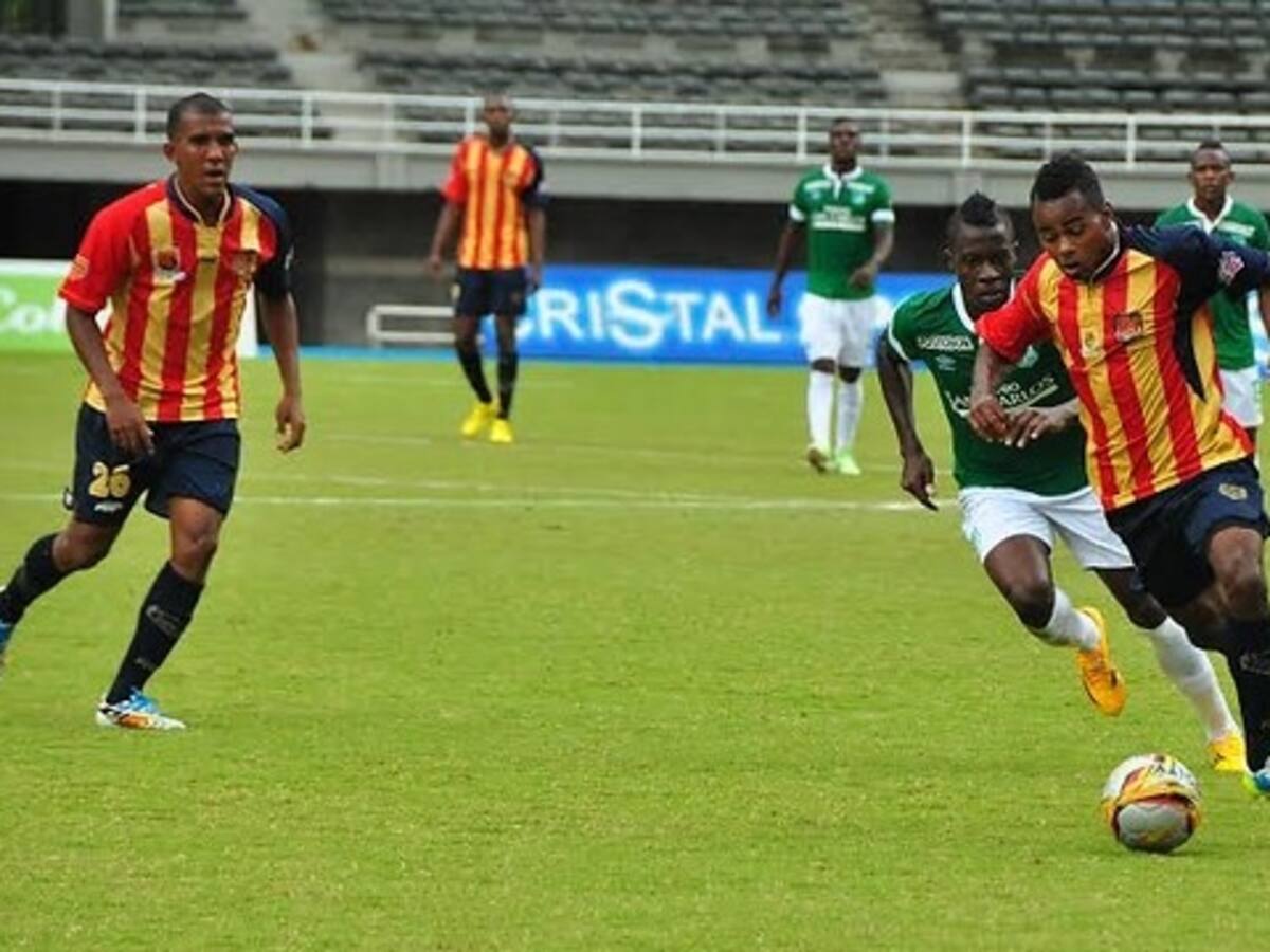 Águilas no pudo con un Deportivo Cali que empató sobre el final del juego