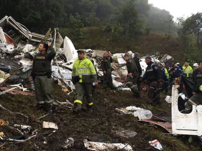 Noticias falsas que salieron del accidente de avión Chapecoense