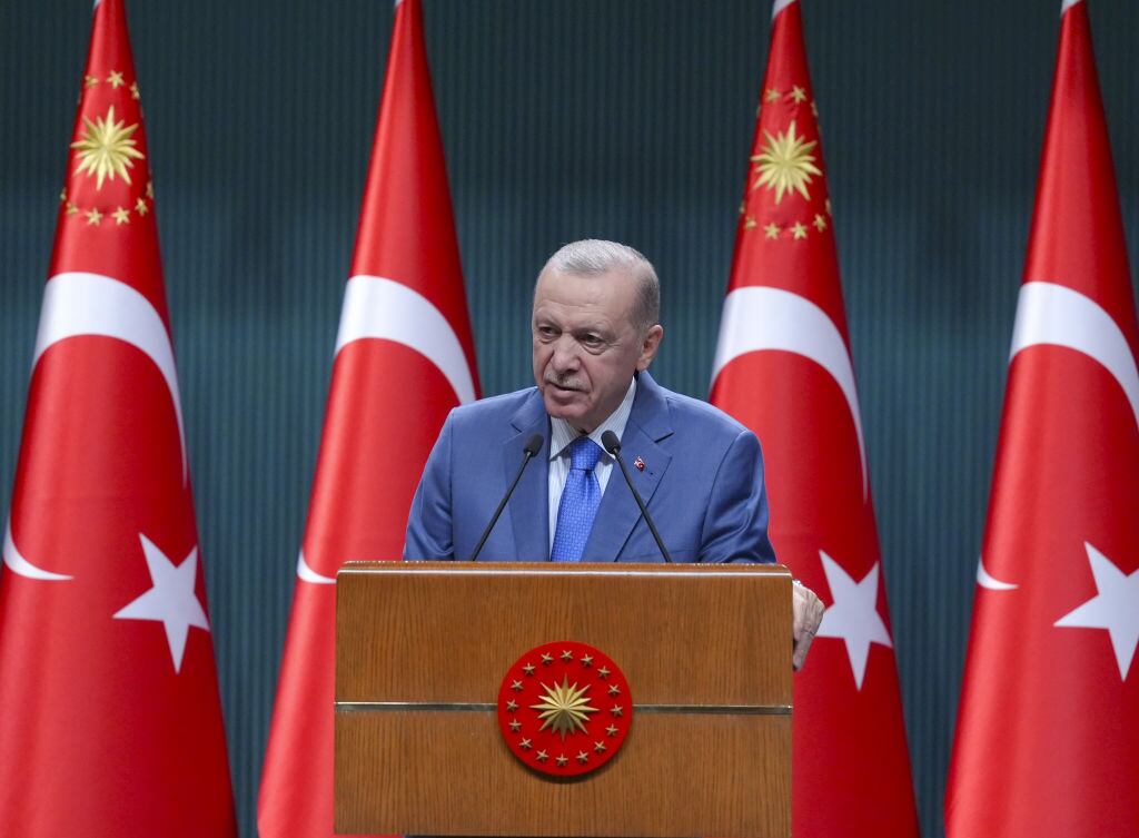 AGOSTO 05. Ankara, Turquía. Presidente Recep Tayyip Erdogan. I Foto: Emin Sansar/Anadolu via Getty Images.