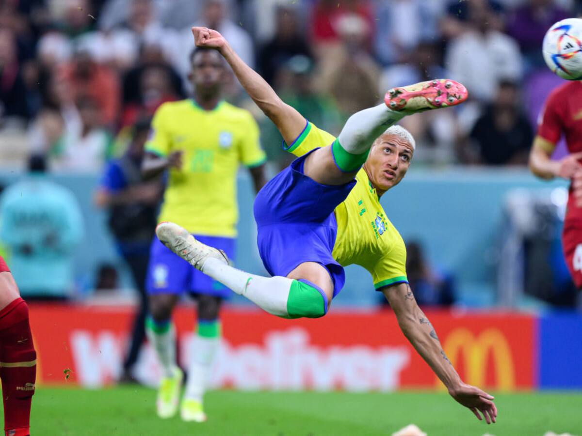 Qatar 2022: Gol de Richarlison de ‘chalaca’, elegido como el mejor del torneo