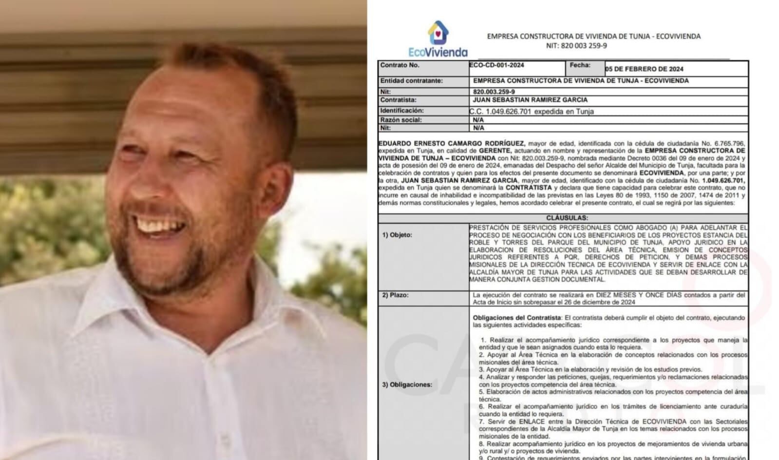 ¿Por un contrato retiran demanda contra el alcalde de Tunja, Mikhail Krasnov?