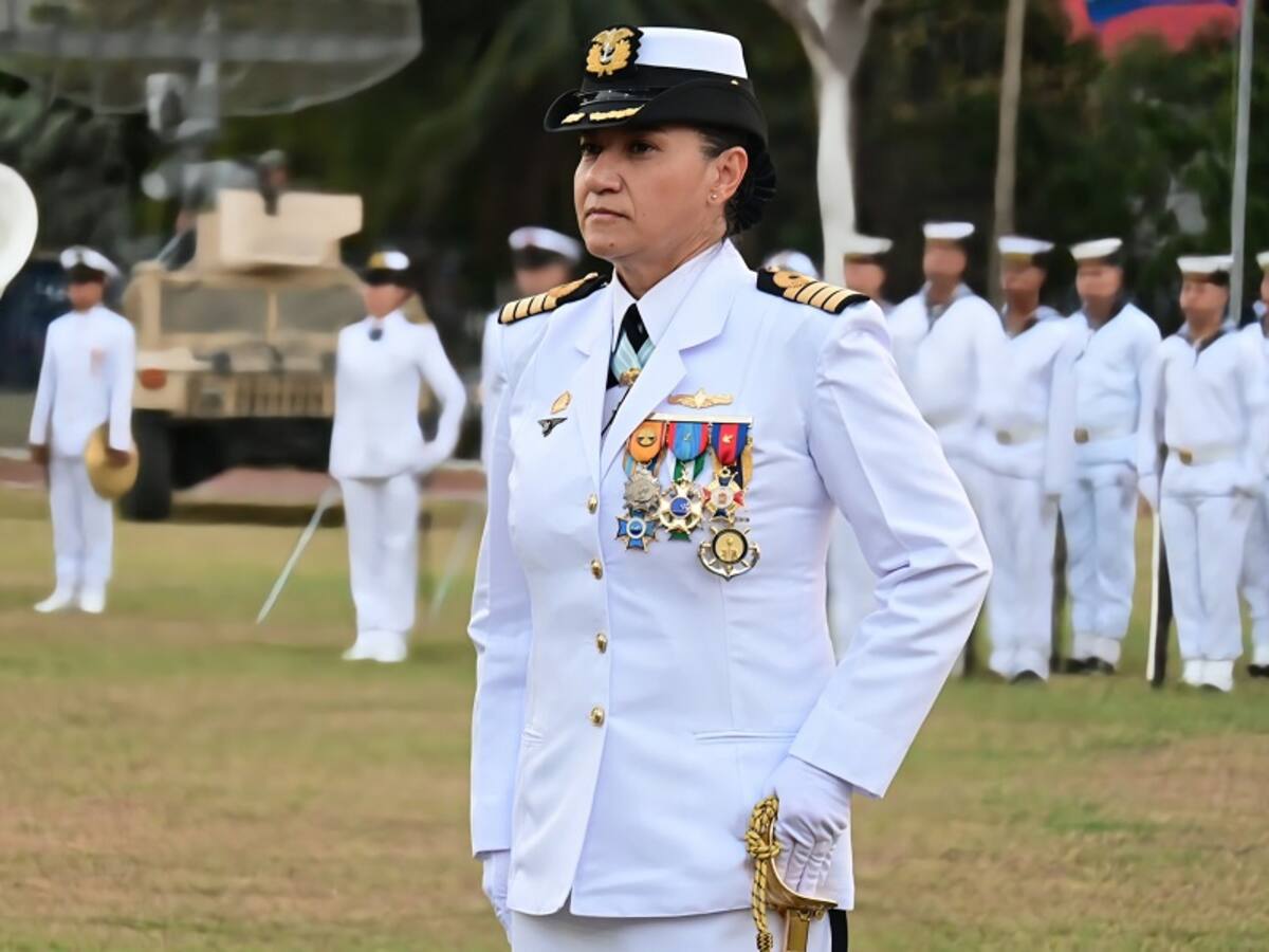 Por primera vez una mujer dirige la Base Naval ARC “Bolívar” de la Armada en Cartagena