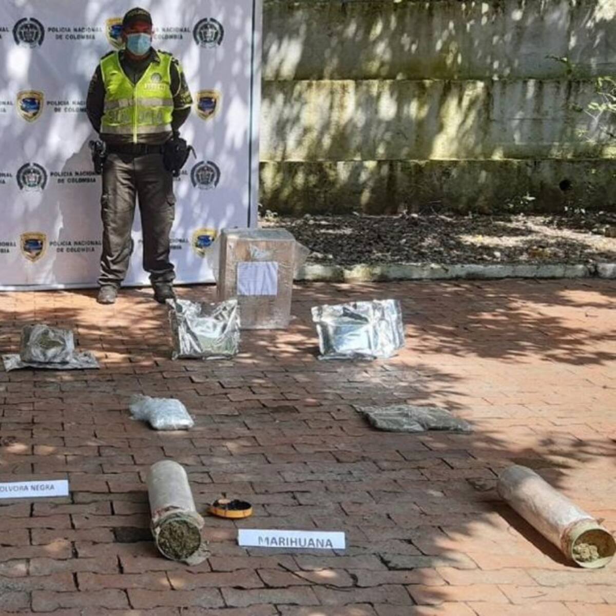Decomisada encomienda con marihuana en las vías de Caldas