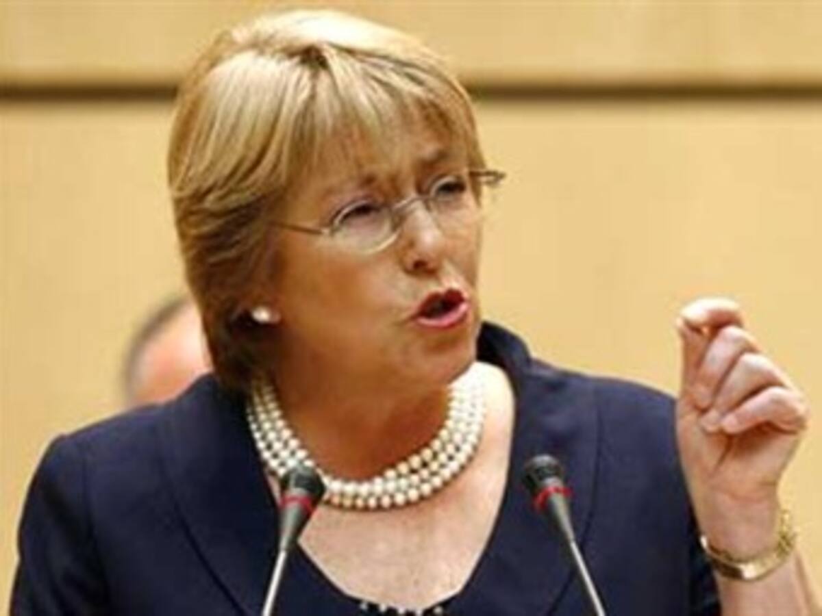 Expresidenta chilena Michelle Bachelet renuncia a ONU Mujeres
