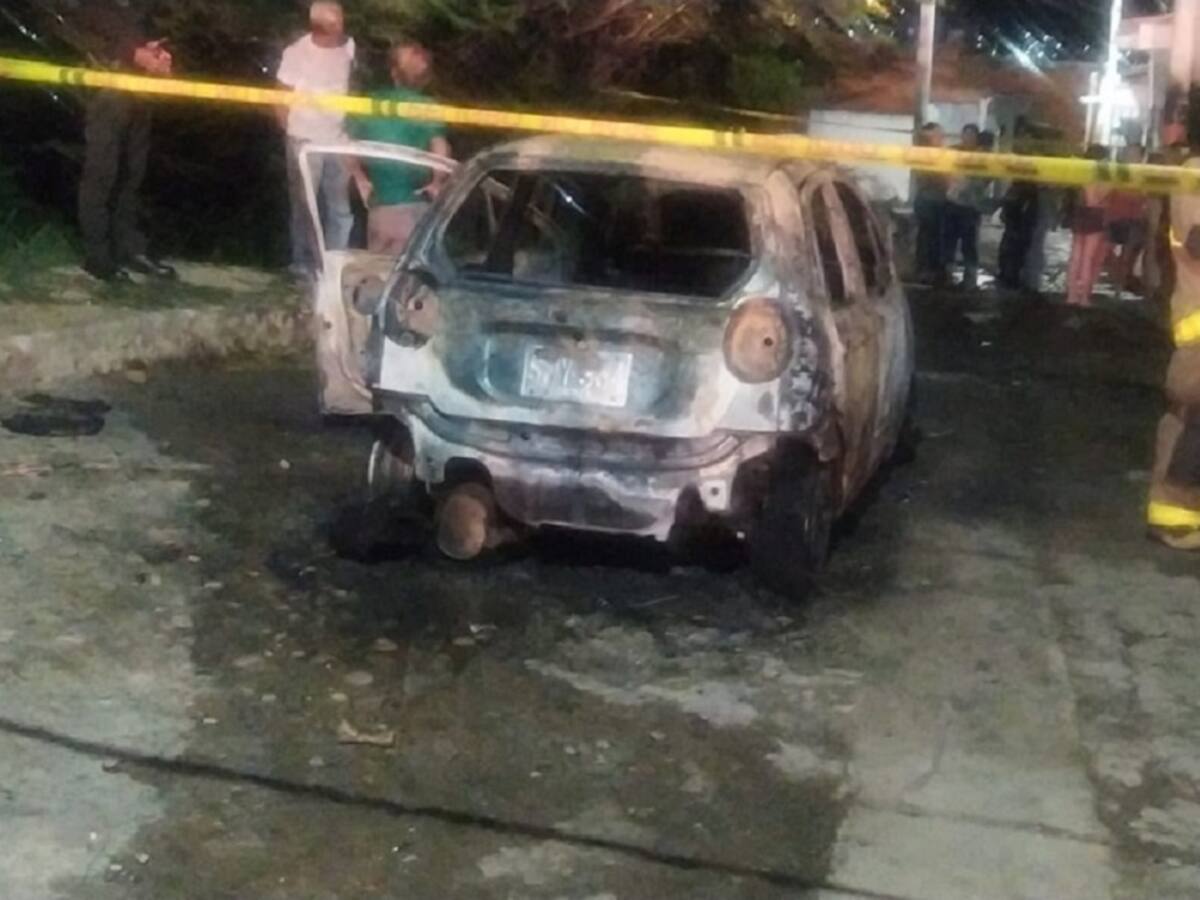 Temor en conductores por quemas de taxis en Cúcuta: Policía investiga