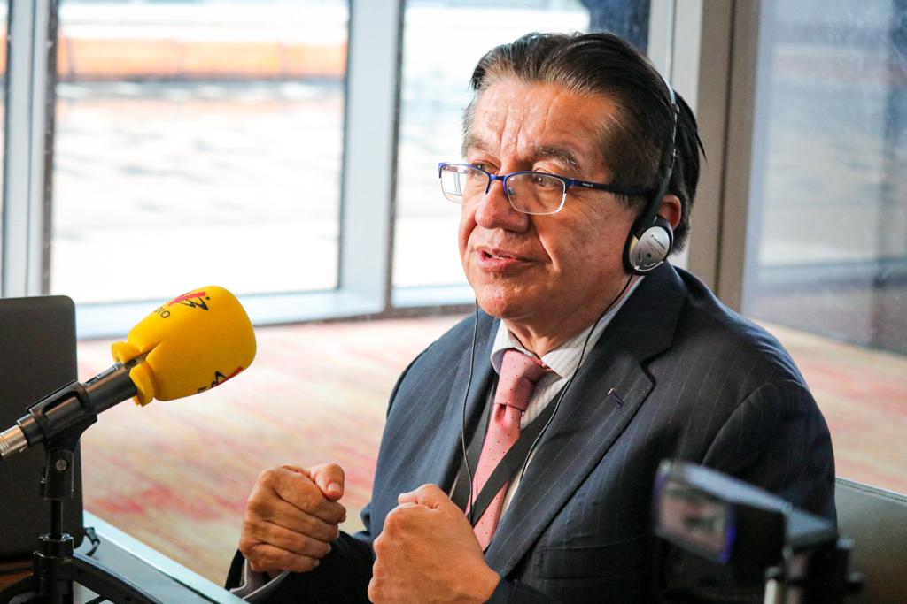 Fernando Ruiz, el ministro de Salud.. Foto: W Radio.